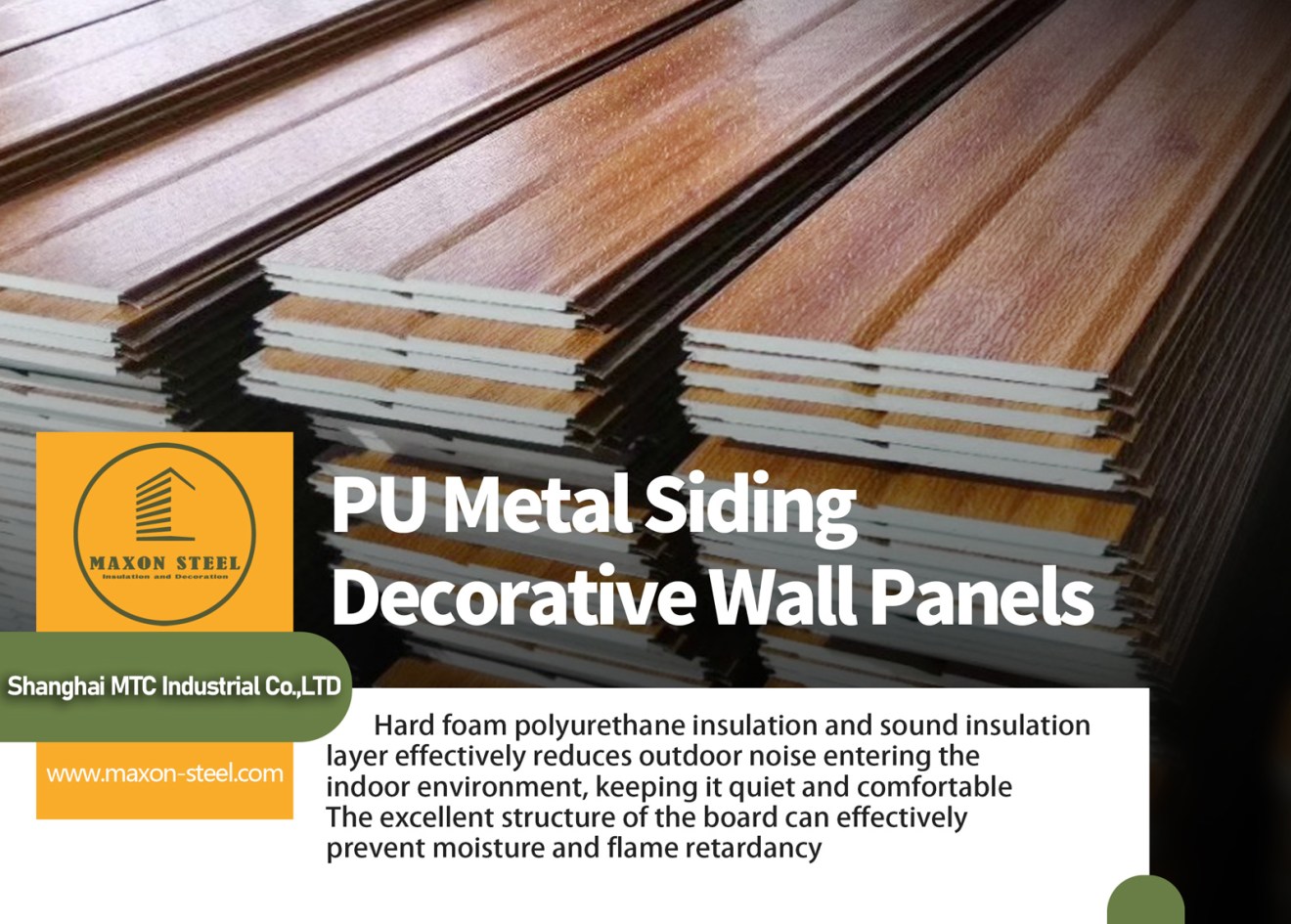 PU Decorative Wall Panel - Perfect Materials of Heat Insulation and ...