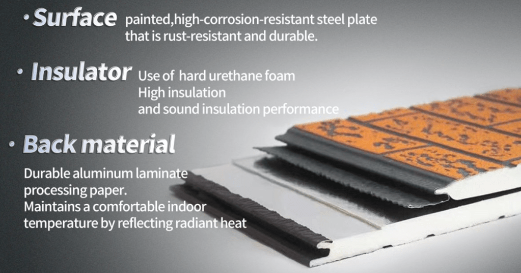 metal insulated wall panel