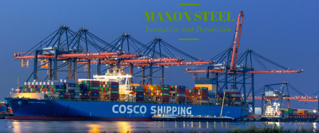 Shipping of PU insulated wall sandwich panel