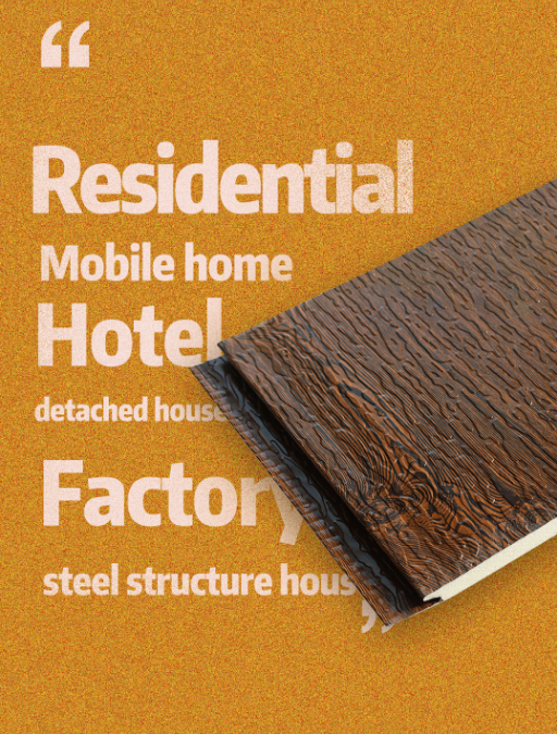 decorative pu wall sanwich panel